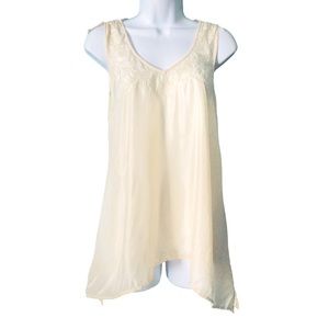 Maeve Silk Embroidered Camisole